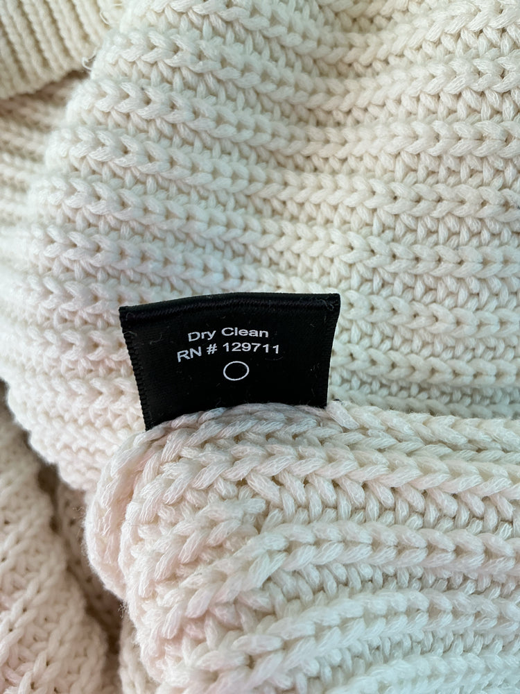 Jenni Kayne Size S White Sweater
