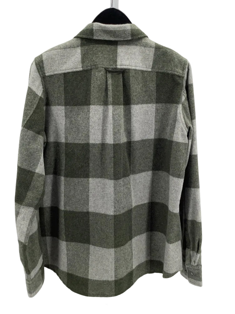 Fjall Raven Size L Olive & Gray Canada Shirt
