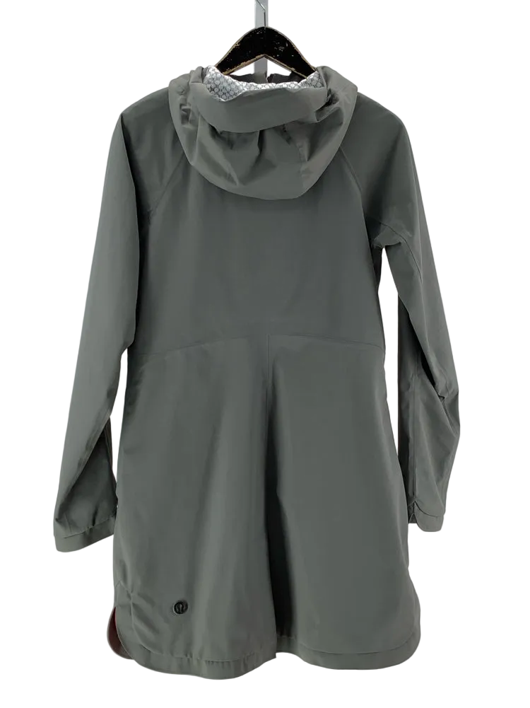 lululemon Size 6 Gray GLYDE ALONG Jacket