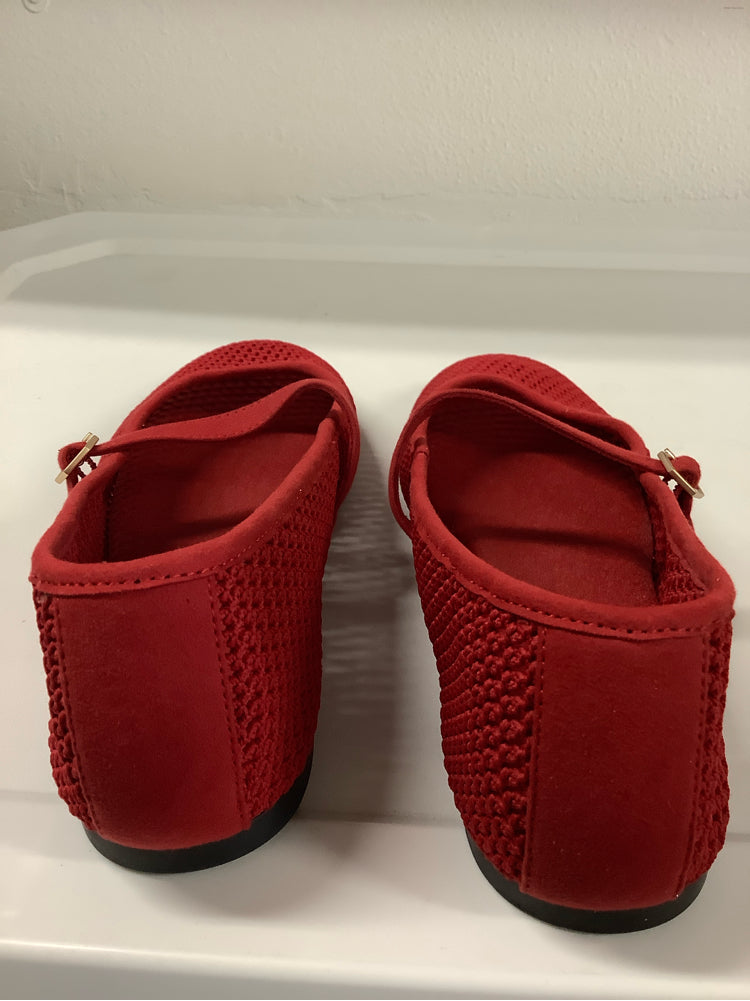 vivaia Shoe Size 8 Red Margot Flats