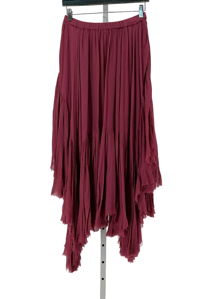 Free People Size S Fuschia Skirt