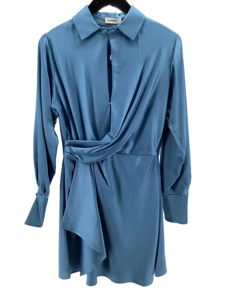Simkhai Size 4 Blue Dress