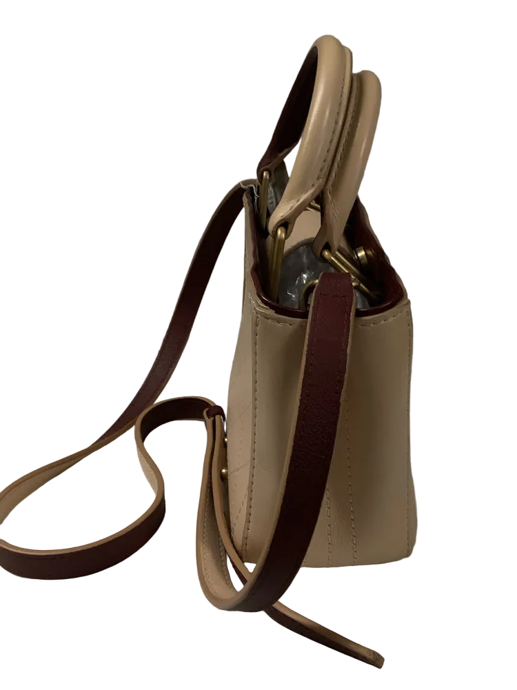 Chanel Tan & Burgundy Handbags