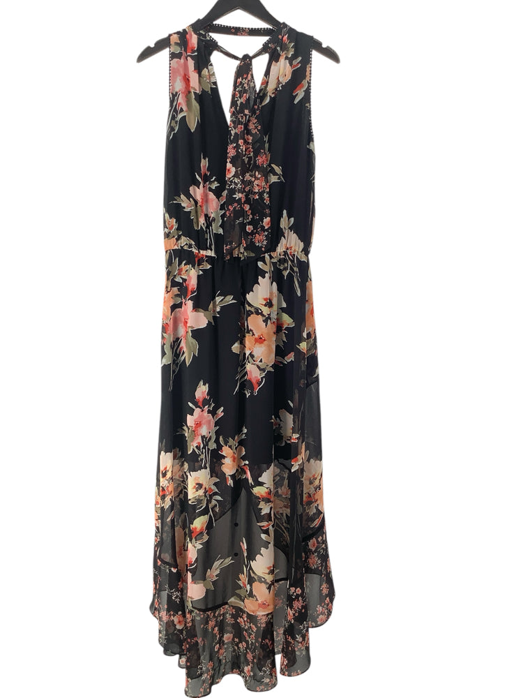 White House Black Market Size 8 Black multi Dress