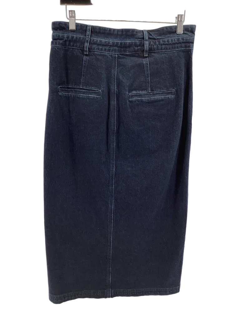 Pilcro Size 12 Navy The Arden Skirt