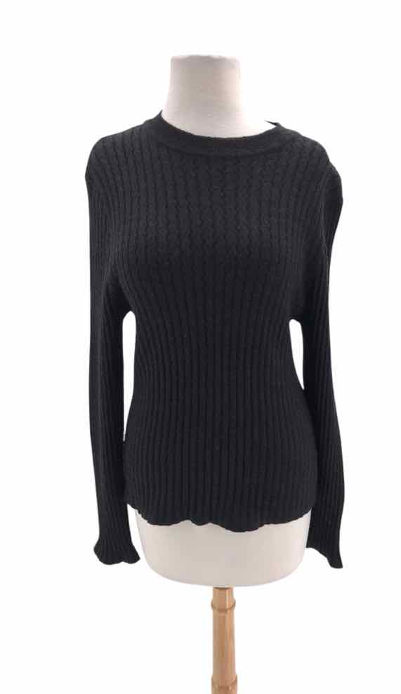 Micaela Greg Size L Black Sweater