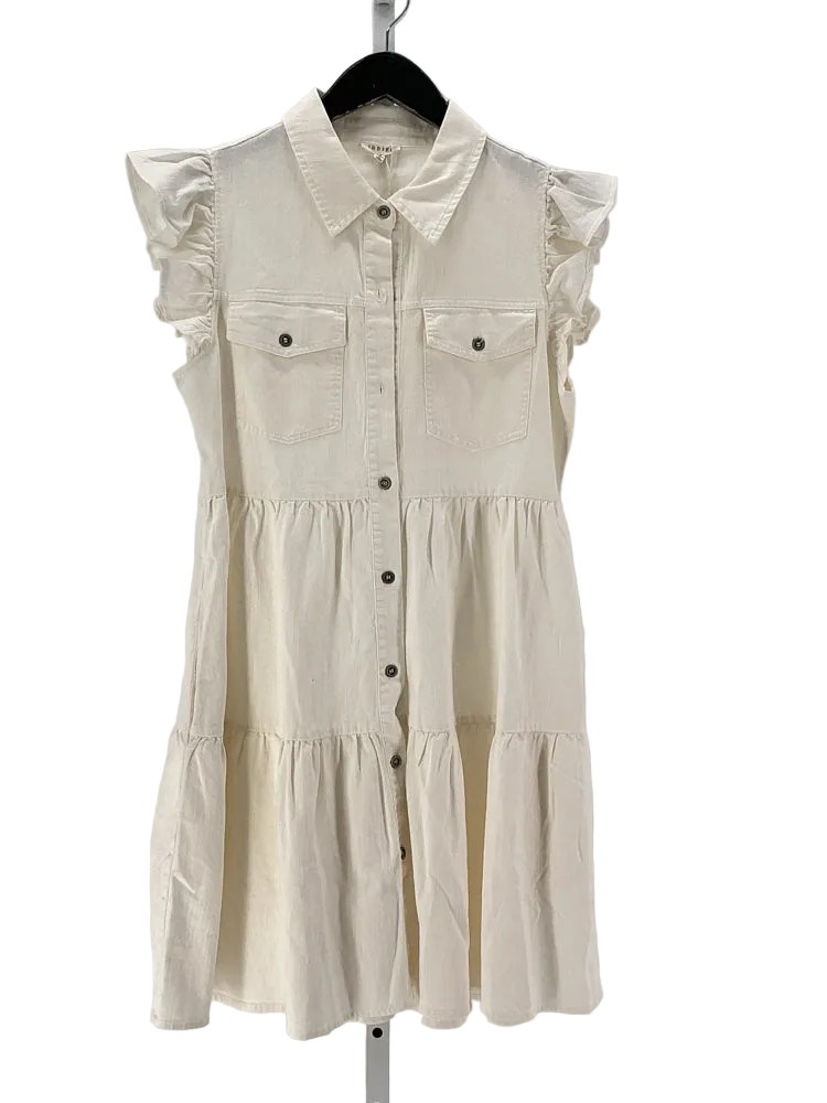 JODIFL Size S Cream Dress