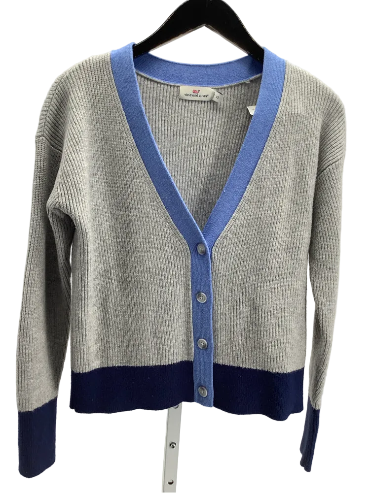 Vineyard Vines Size XS Gray multi Cardigan