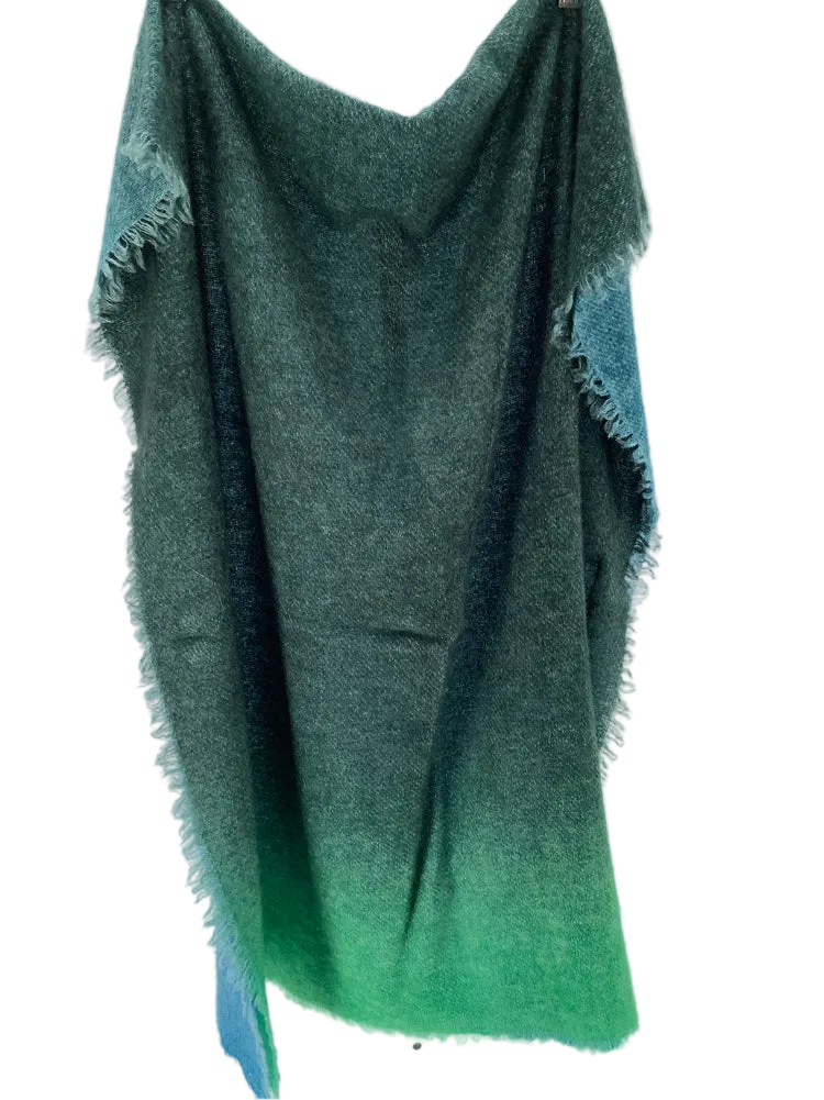 Faliero Sarti Green & Blue Scarf