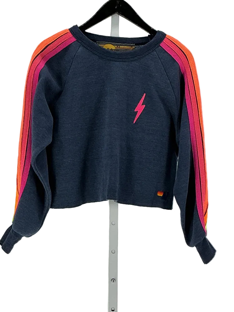 Aviator Nation Size XS Navy multi Sweatshirt