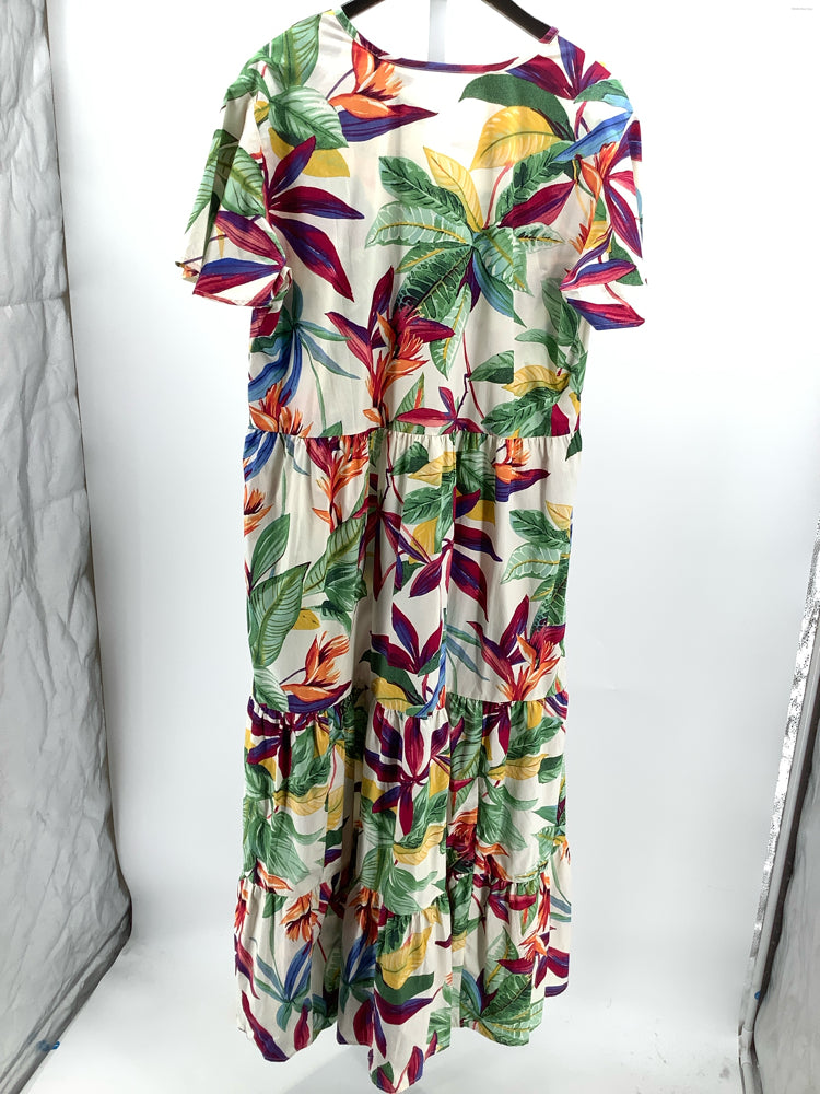 Chico's Size 20 Green multi Dress