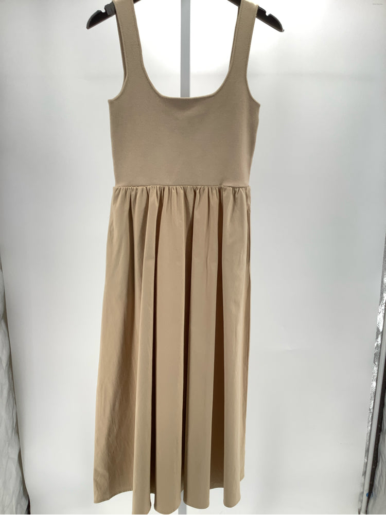 all:row Size M Tan Lucinda Dress
