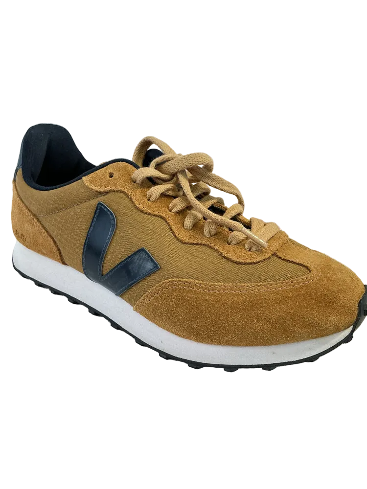 Veja Shoe Size 7 Brown & Navy Rio Branco Sneakers