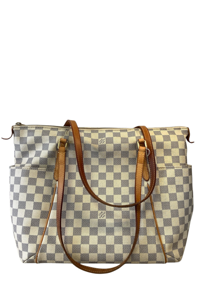 Louis Vuitton Damier Azur Totally MM Handbags