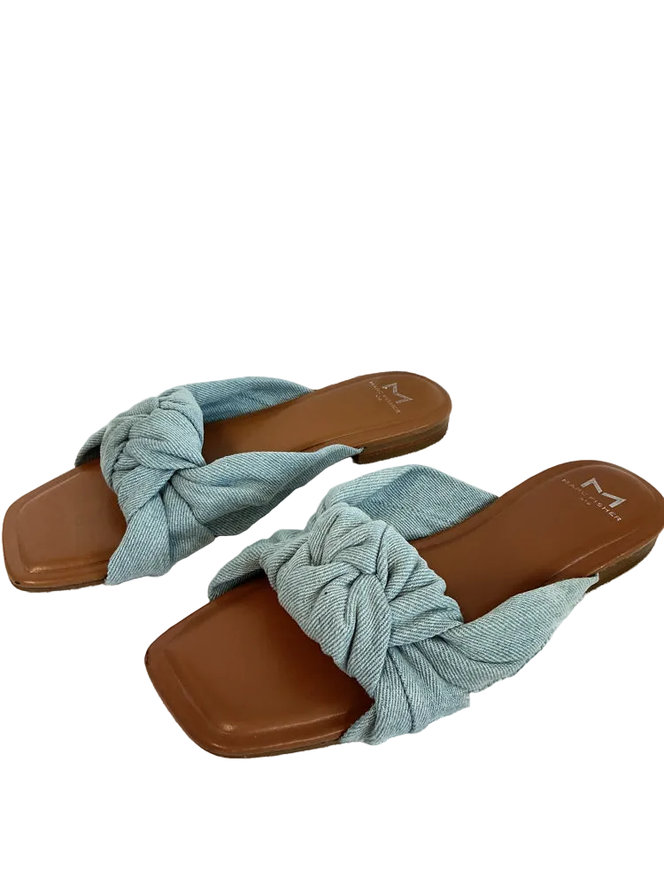 Marc Fisher Shoe Size 7.5 Blue Sandals