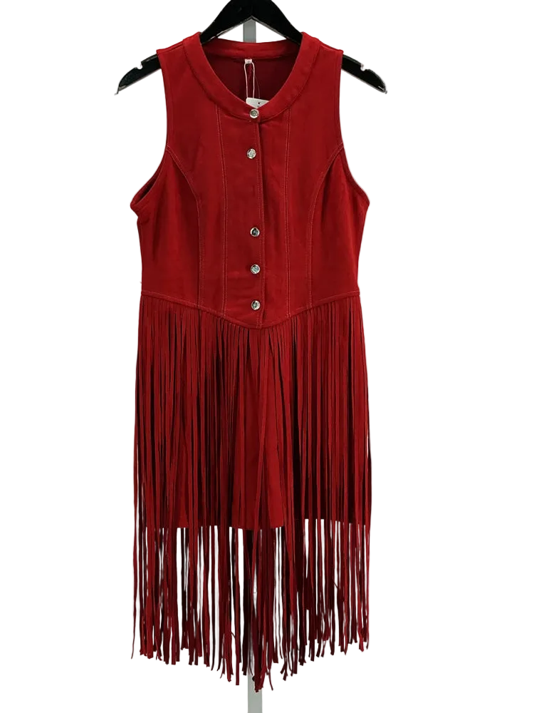 Oyrosy Size L Red Dress