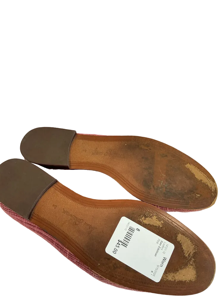 Sam Edelman Shoe Size 8 Pink Loafers