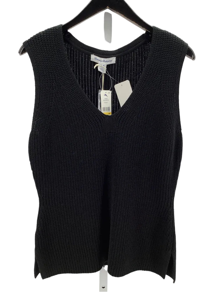 Tommy Bahama Size M Black Belle Haven Tank Top