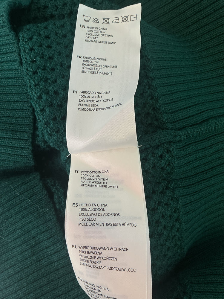 Varley Size XS Green multi Hadley Sweater