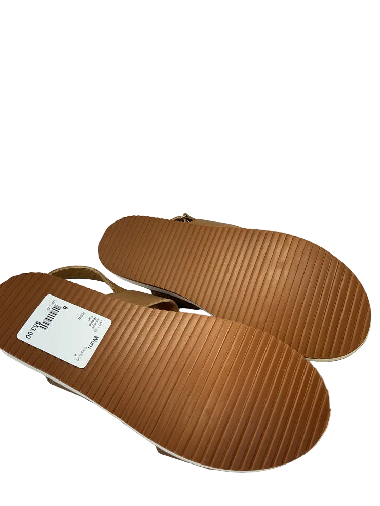Nisolo Shoe Size 8 Tan Sandals