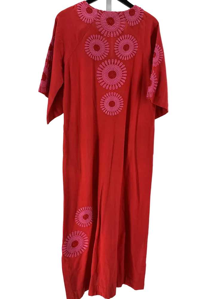 Frances Valentine Size M Red & Pink Dress