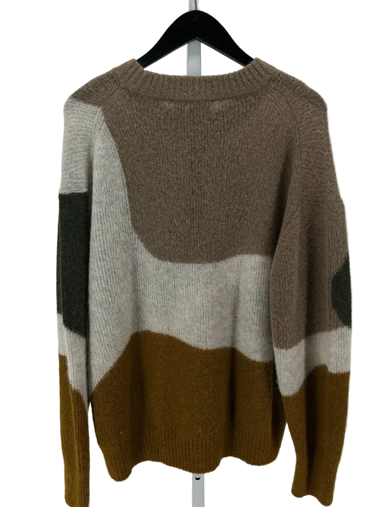 Everlane Size L Brown Multi Sweater