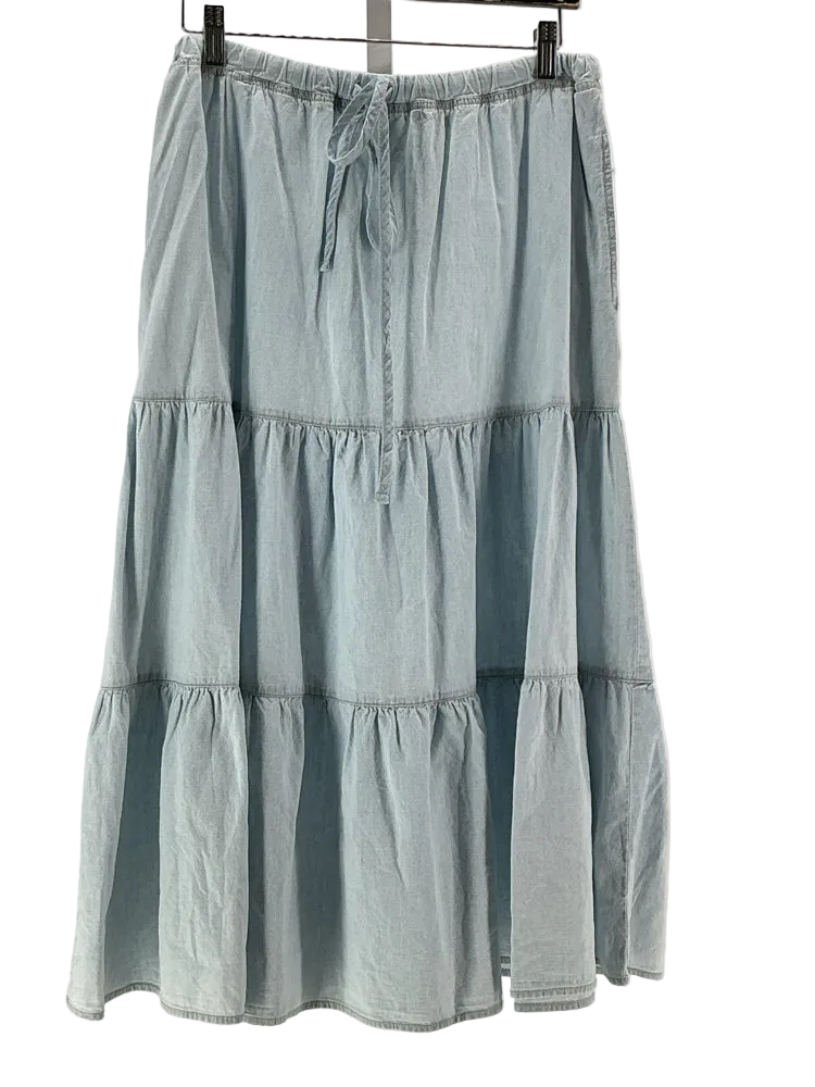 Evereve Size XS Blue Skirt