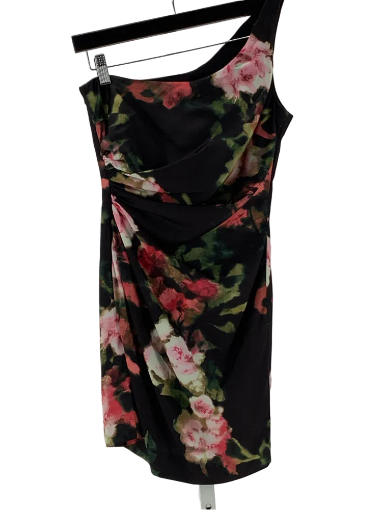 David Meister Size 0 Black multi Dress