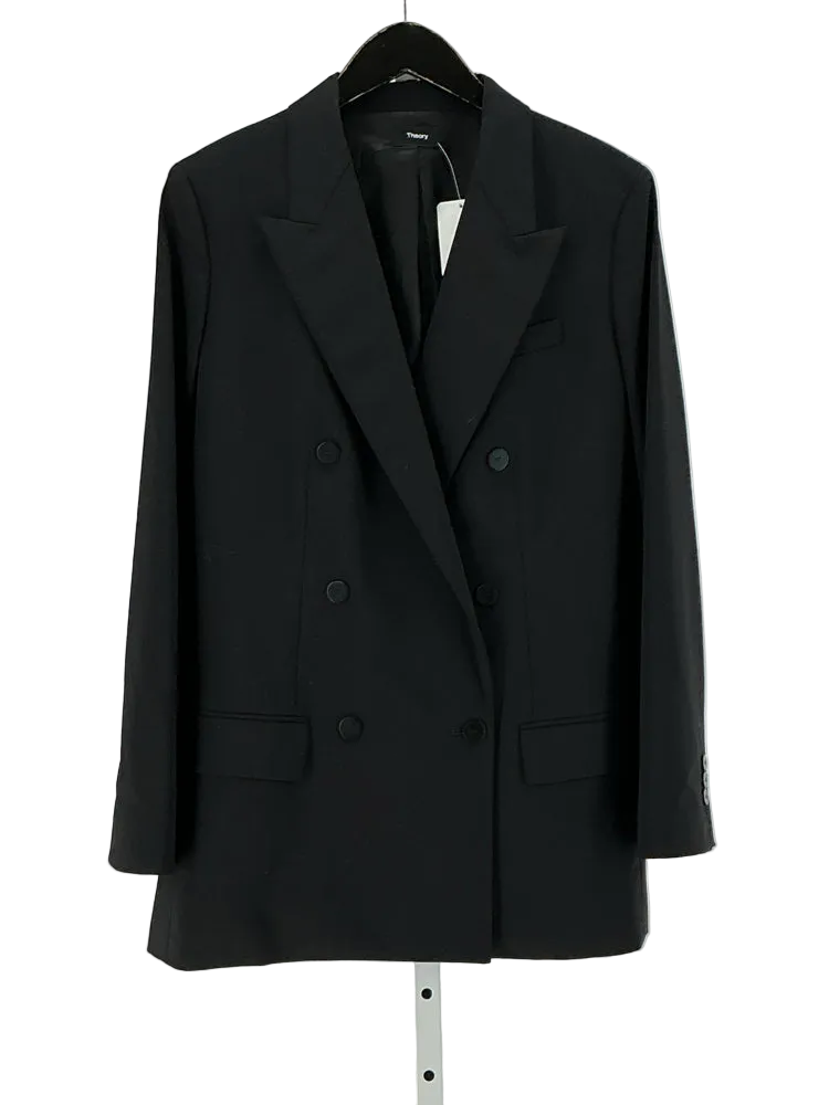 Theory Size 10 Black Blazer