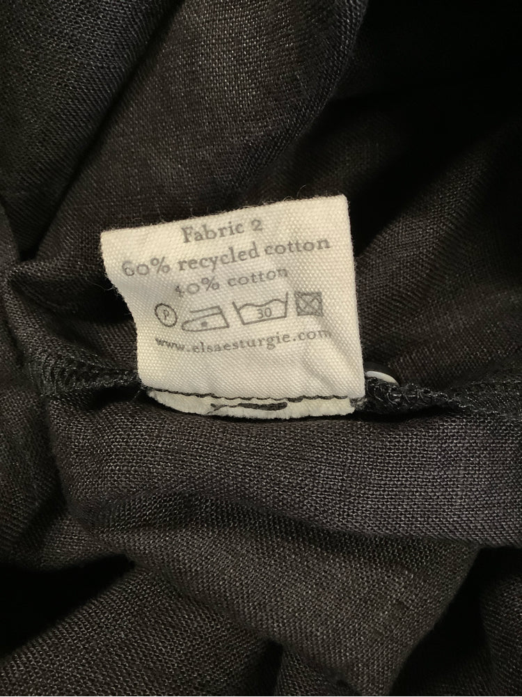 elsa esturgie Size L Gray & Black Illustre Dress