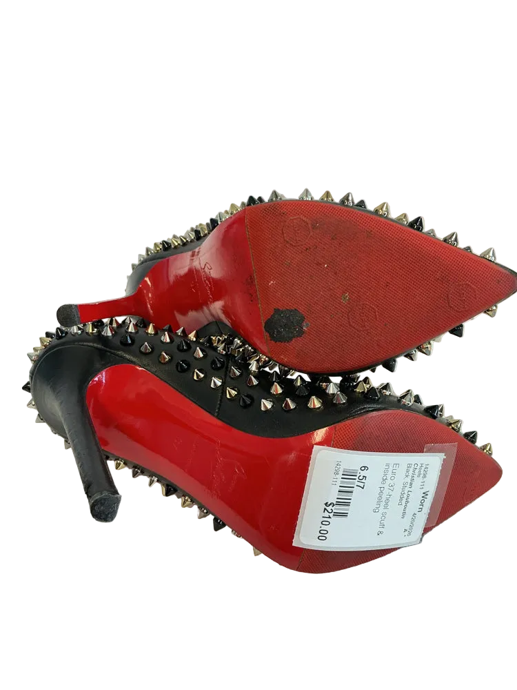 Christian Louboutin Shoe Size 6.5/7 Black Heels