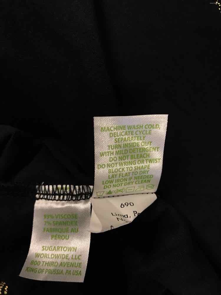 Lilly Pulitzer Size XXL Black & Gold Dress