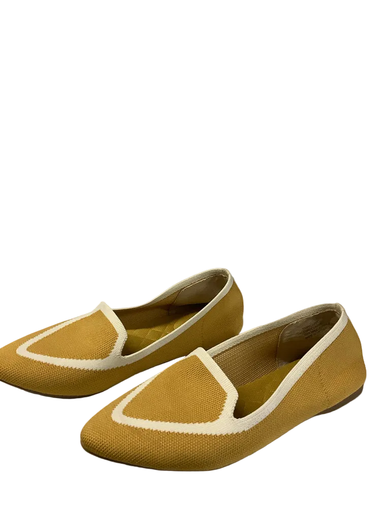 Birdies Shoe Size 7 Yellow & White Blackbird Loafers