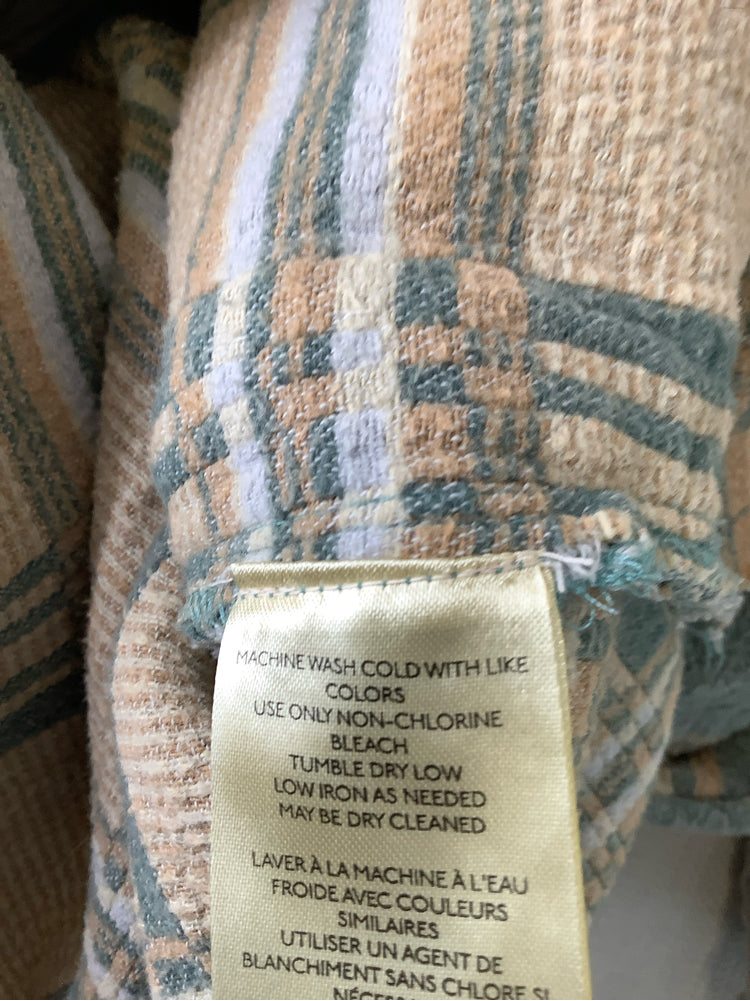 Free People Size M Tan Multi Shirt