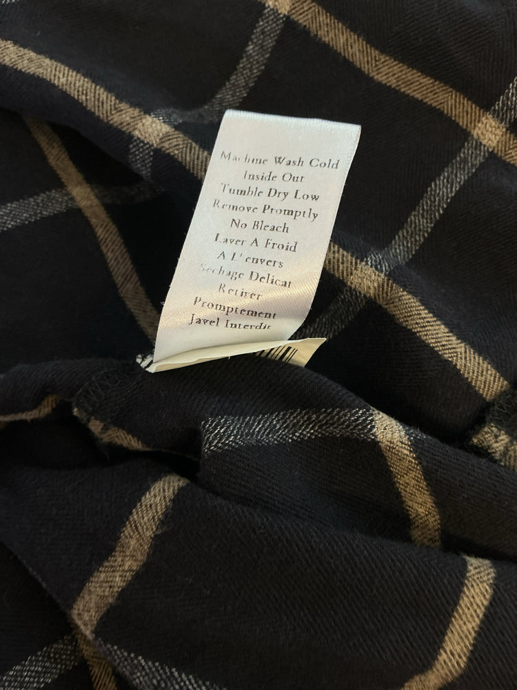 Frank & Eileen Size XXS Navy multi Shirt