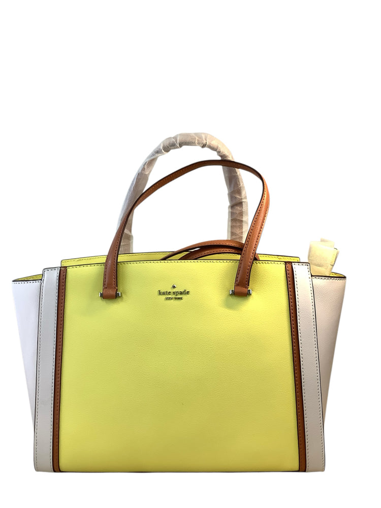 Kate Spade Yellow multi Geraldine Handbags