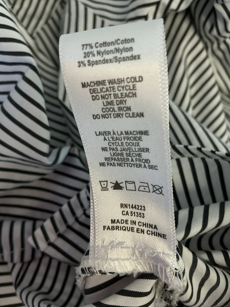 Evereve Size S White & black Shirt