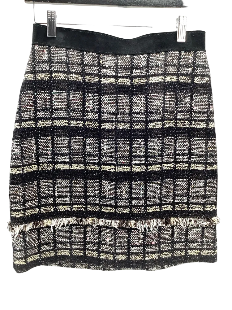 Proenza Schouler Size 6 Black multi Skirt