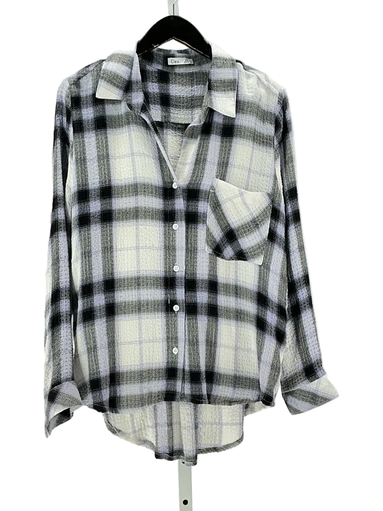 Dex Size L Black multi Shirt