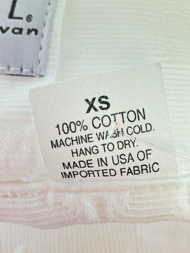 Jill McGowan Size XS White Shirt
