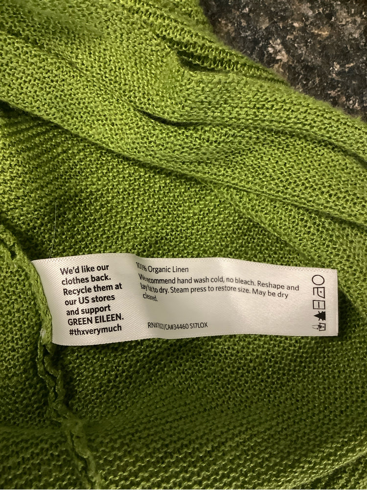 Eileen Fisher Size M Green Shirt