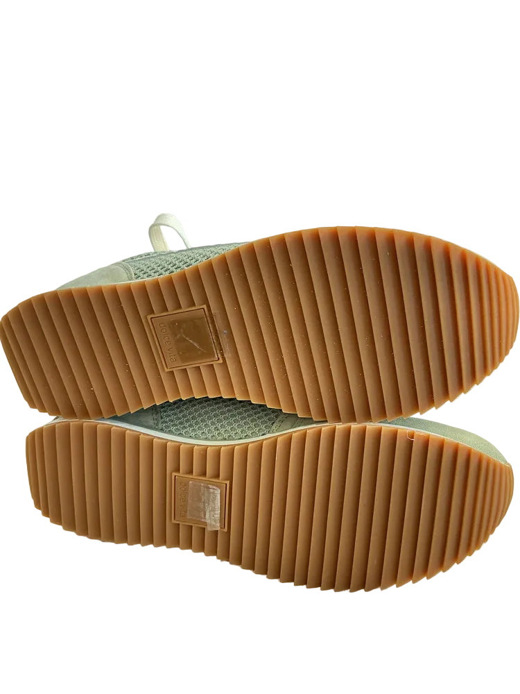 Dolce Vita Shoe Size 9 Green & White Sneakers