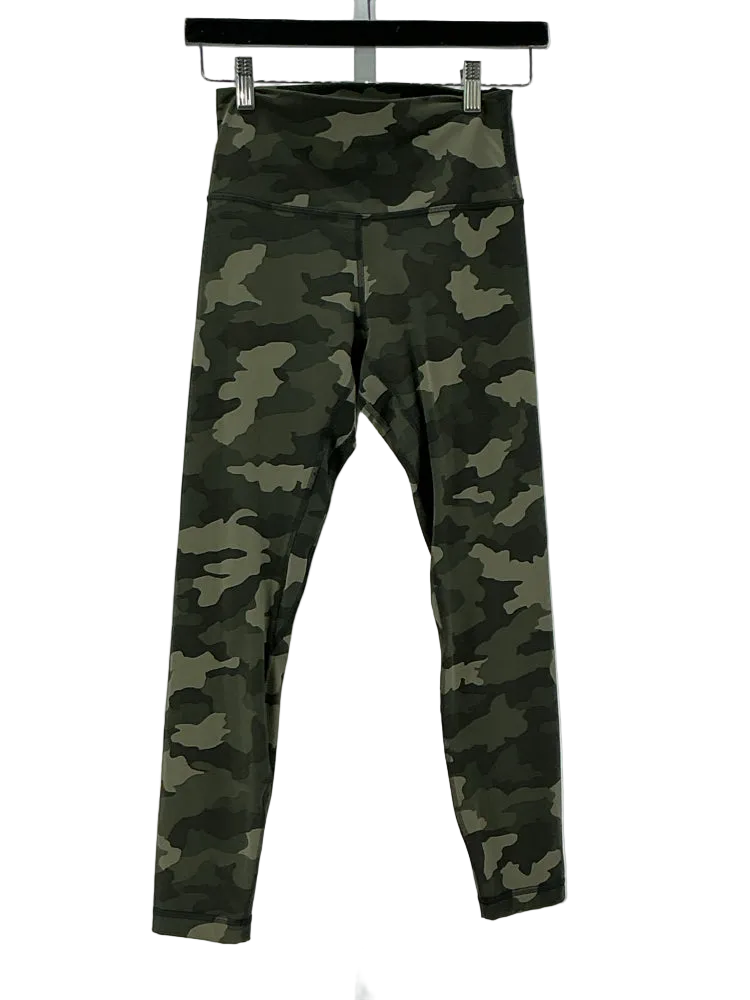 lululemon Size 6 Green Leggings