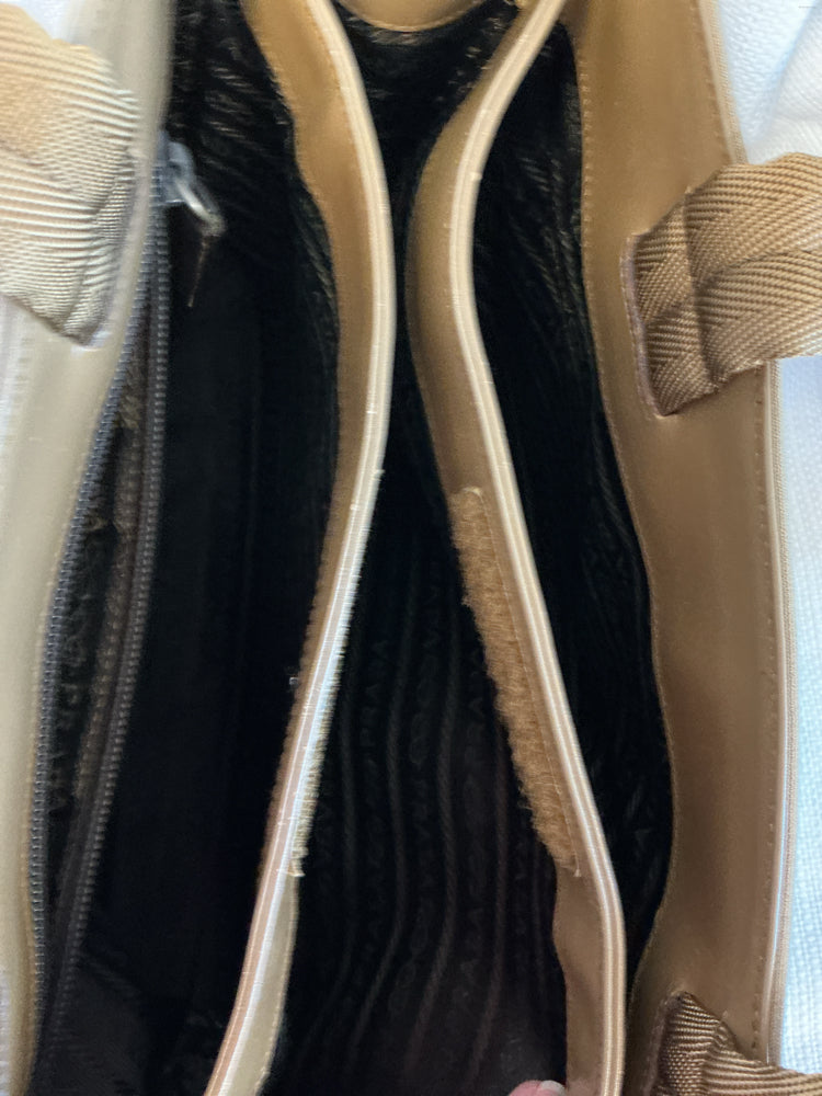 Prada Tan Handbags