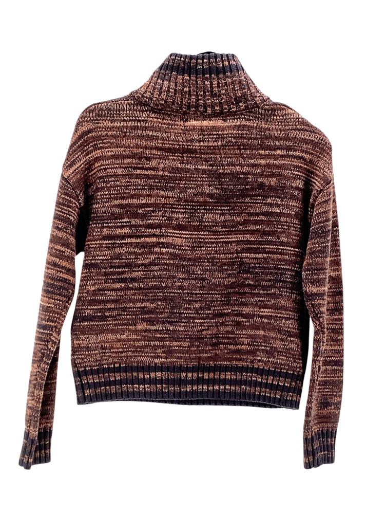 John & Jenn Size XS Brown & Black Sweater