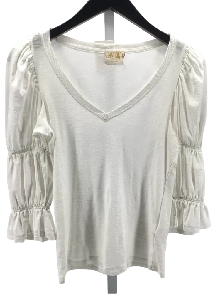 Nation Size XS White Katana Shirt