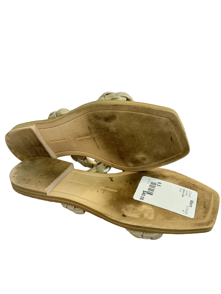Dolce Vita Shoe Size 6.5 Gold Sandals