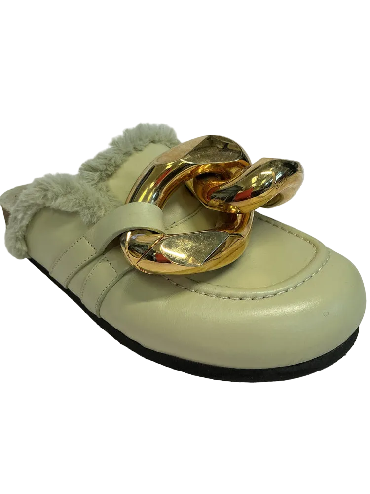 JW Anderson Shoe Size 7.5 Green Mules