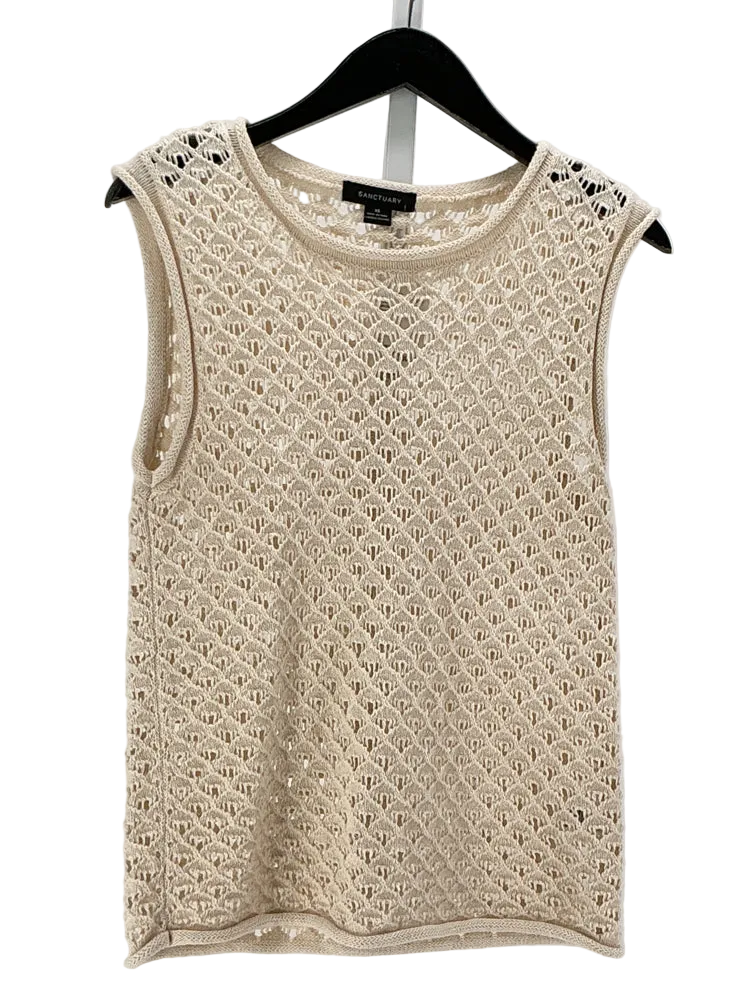 Sanctuary Size XS Cream Sweater