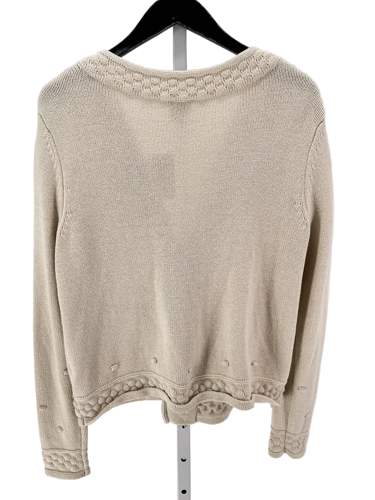 Cabi Size M Cream Sweater
